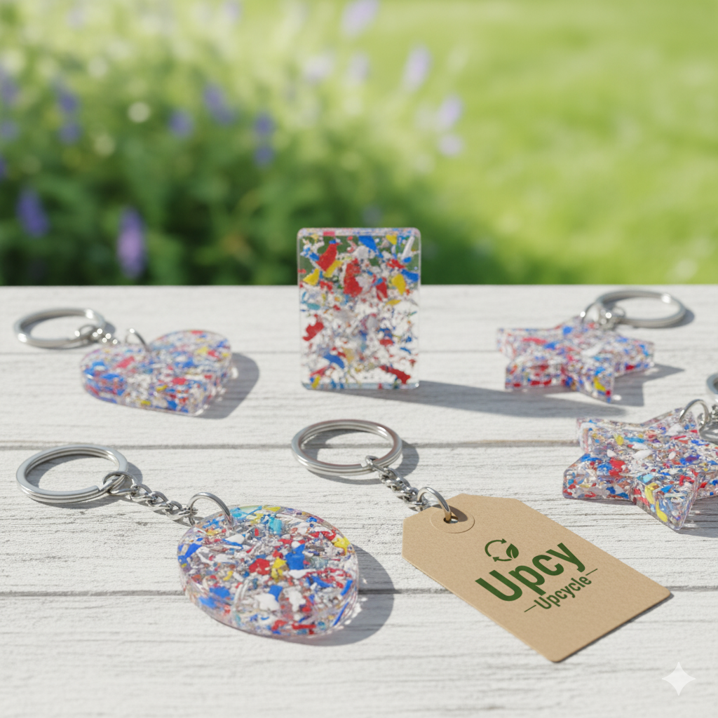 Gantungan Kunci Daur Ulang